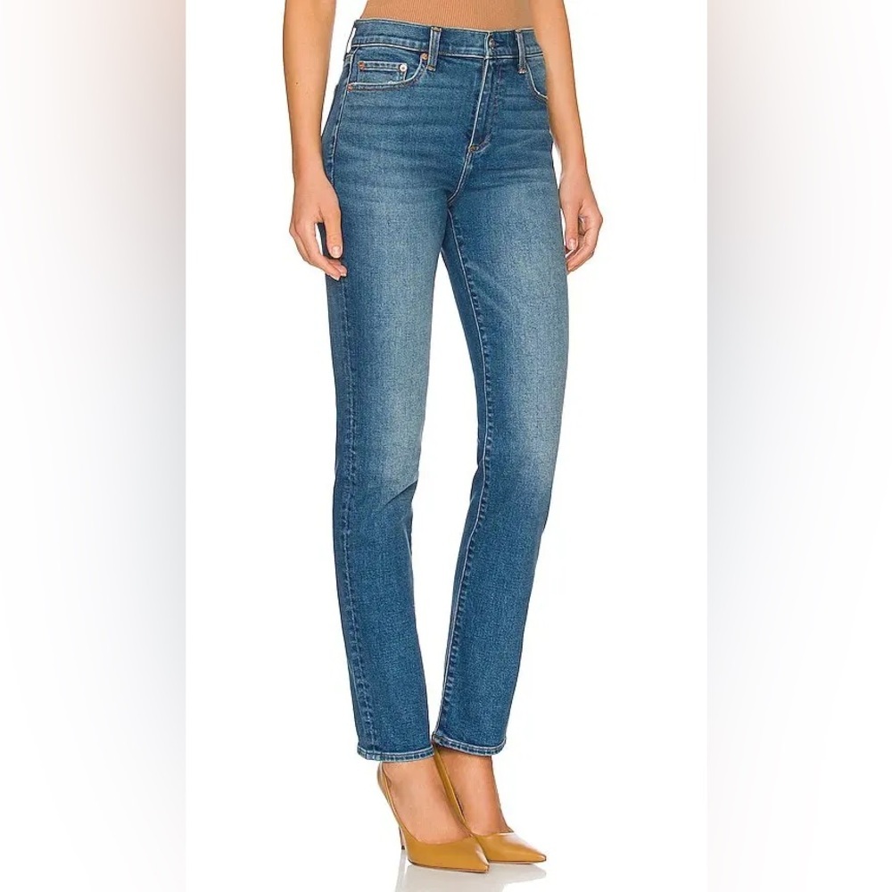 PISTOLA Monroe High Rise Cigarette Jeans in Blue - Picture 4 of 13